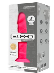 Реалистичный фаллоимитатор SILEXD Model 2, 19,7 см, силикон, розовый