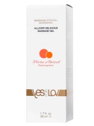 Смазка для тела YESforLOV «Персик-абрикос», массажная, 50 мл