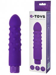 Нереалистичный вибратор TOYFA A-Toys – фиолетовый