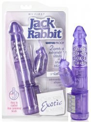 Вибромассажер Хай-Тек My First Jack Rabbit – фиолетовый