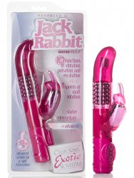 Вибромассажер Advanced G Jack Rabbit – розовый	