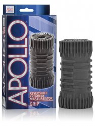 Мастурбатор Apollo Reversible Premium Masturbator Grip двусторонний – серый