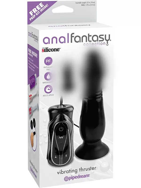 Анальный пульсатор Vibrating Thruster с пультом