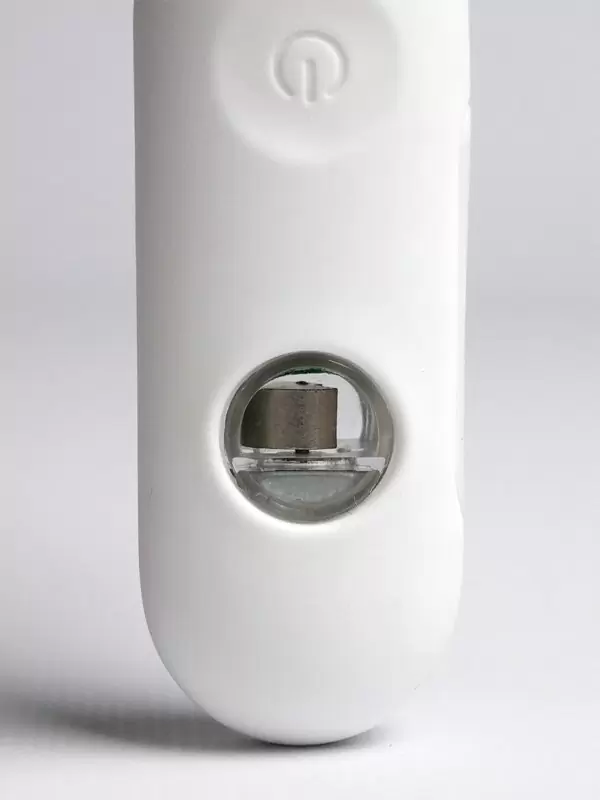 Компактное эрекционное виброкольцо Youvic, 9,5 см, 3 режима, с пультом Д/У, белый