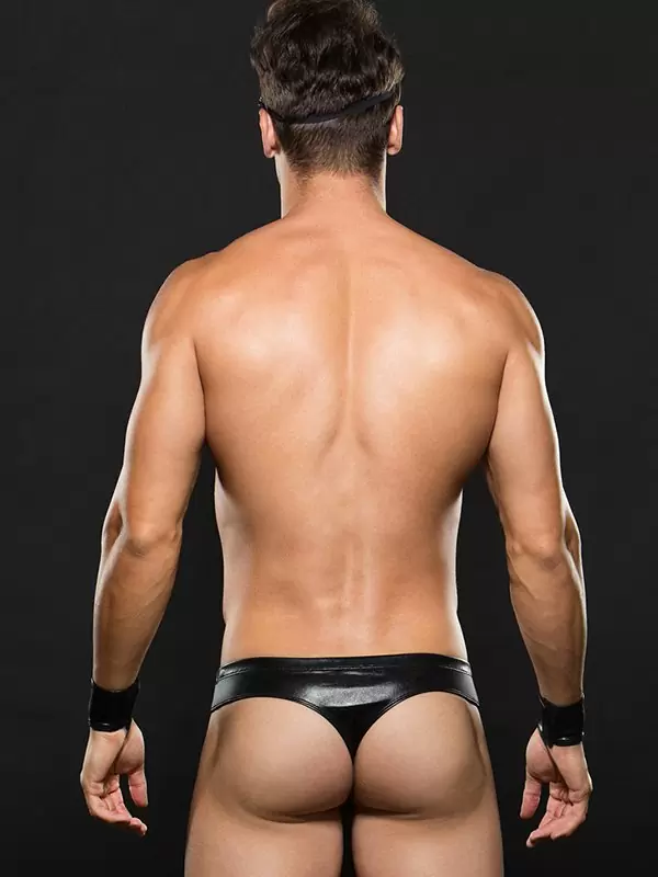 Эротический игровой комплект Envy Biker «Байкер» – черный, L/XL