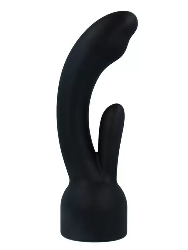 Насадка-кролик Nexus, для массажеров Doxy, 20 см, силикон, черный  