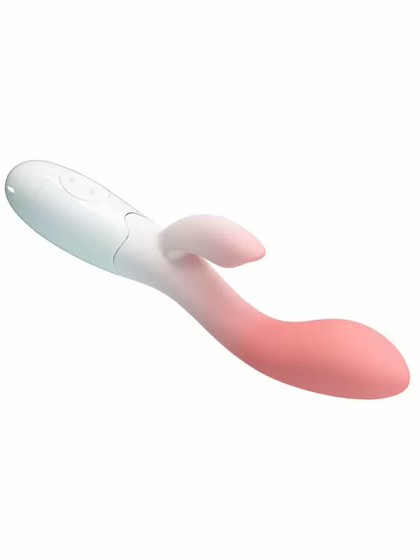 Вибратор-кролик Baile Brighty, 30 режимов, бесшумный, 10,5 см