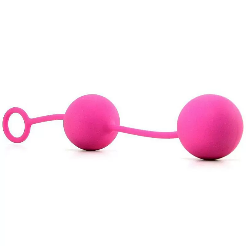 Вагинальные шарики со смещенным центром тяжести Lia Love Balls - Pink
