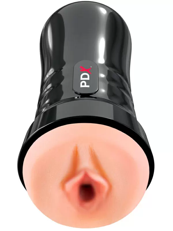 Реалистичный мастурбатор Pipedream Wet Pussies, Super Juicy Snatch, самосмазывающийся, 21 см, ТПР