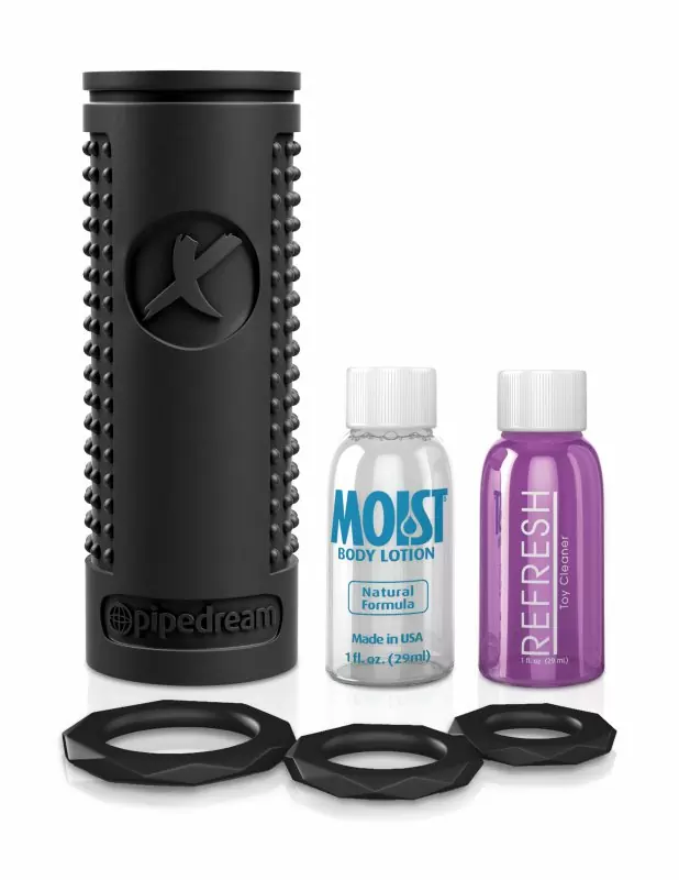 Мастурбатор EZ Grip Stroker Black - черный