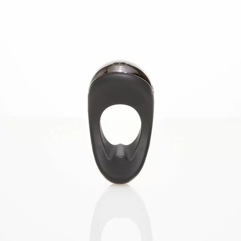 Эрекционное кольцо с двумя виброэлементами ATOM PLUS