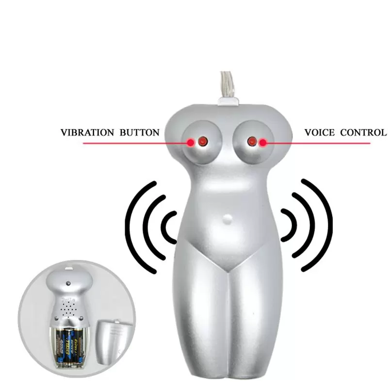 Мастурбатор попка с задранной юбочкой Baile с вибрацией и голосом – телесный