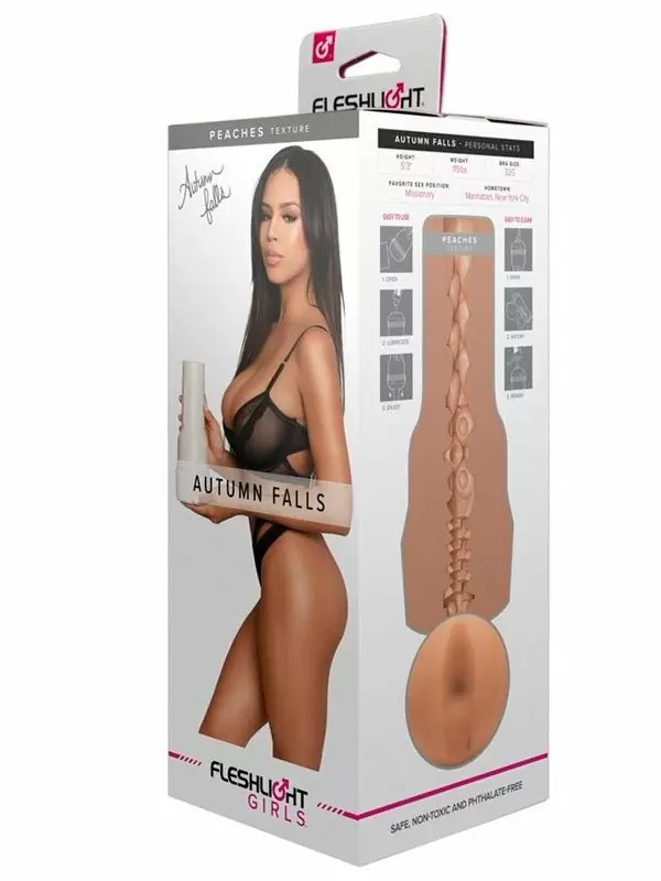 Реалистичный мастурбатор Fleshlight Girls Autumn Falls Peaches, анатомия реальной актрисы, 25 см, анус