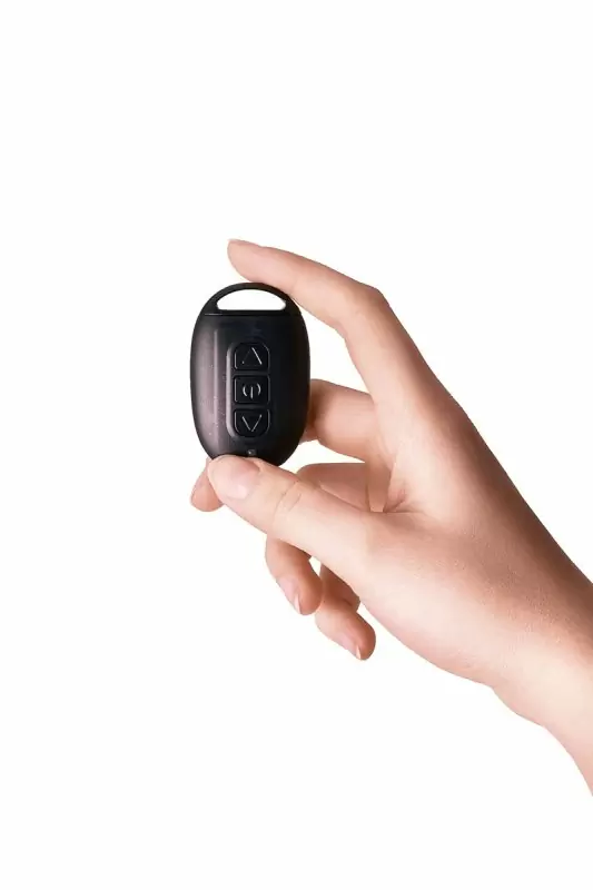 Черный массажер простаты Erotist 10,7 см. Силикон