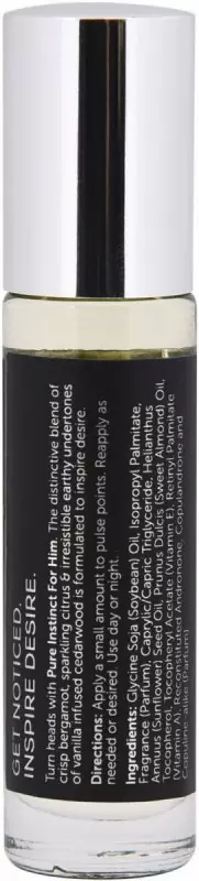 Парфюмерное масло PURE INSTINCT мужское 10,2 мл