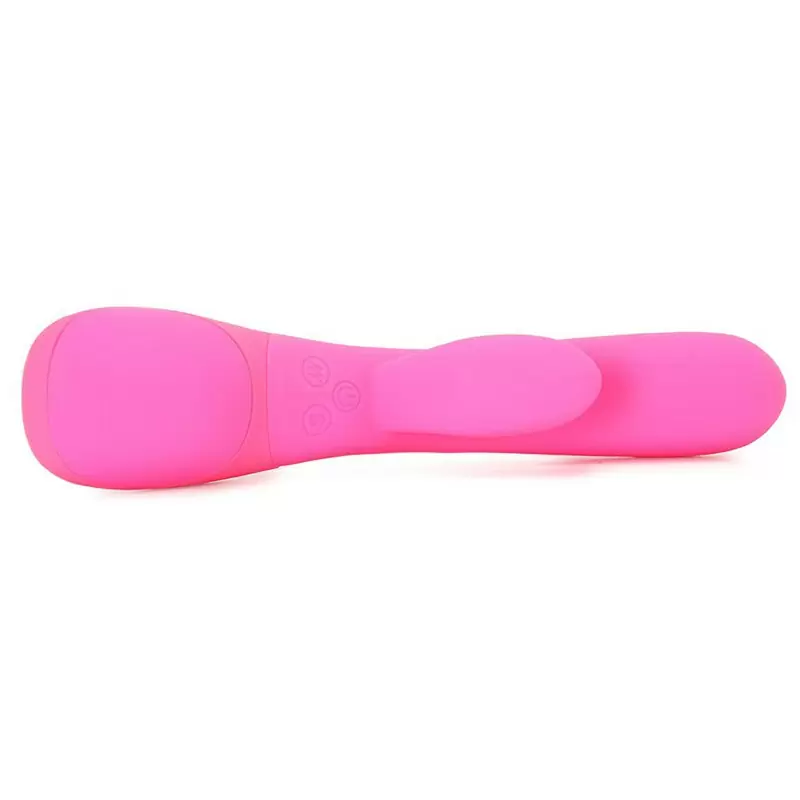 Вибромассажер Impress “g” со стимуляцией клитора – розовый