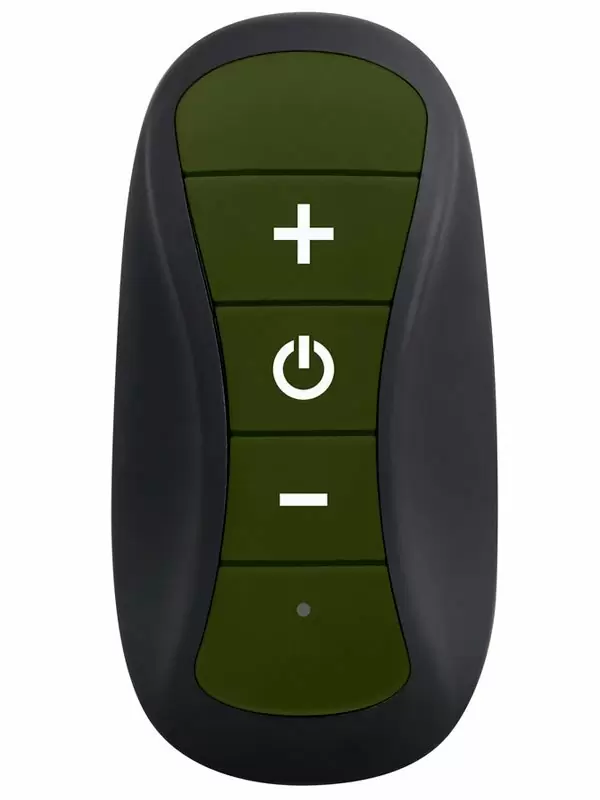 Анальная пробка Evolved The Colonel, с вибрацией, 7 режимов, 3 скорости, хаки