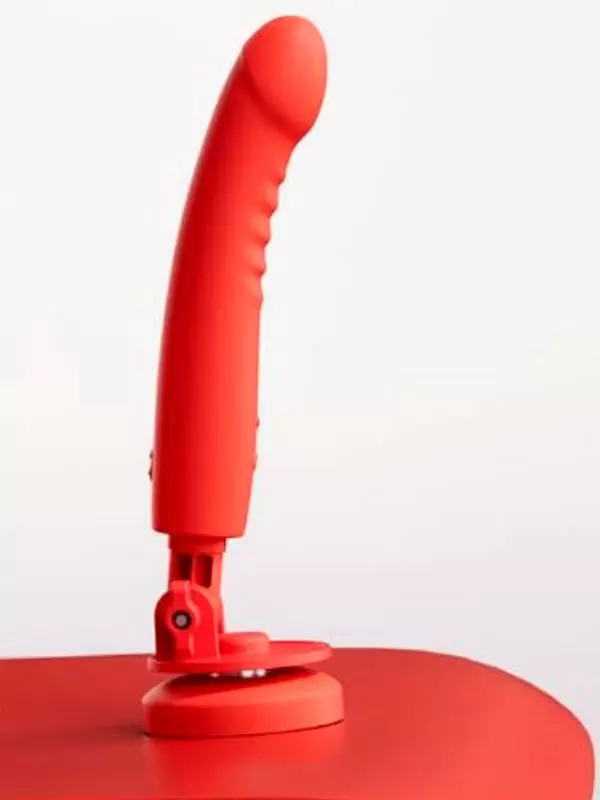 Интерактивный вибратор Lovense Mission 2, управление через приложение, 20 см, красный