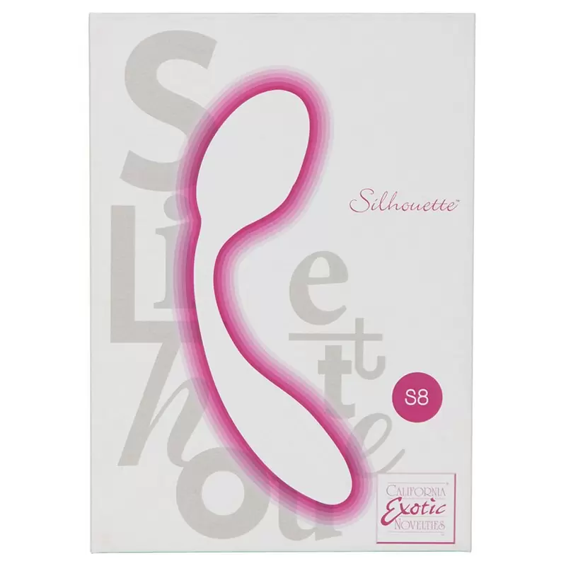 Перезаряжаемый вибромассажер Silhouette S8 гибкий – розовый