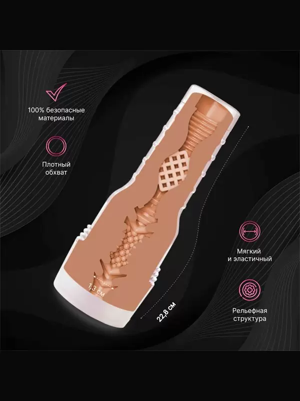 Реалистичный мастурбатор Fleshlight Girls Autumn Falls Cream, анатомия реальной актрисы, 25 см, вагина