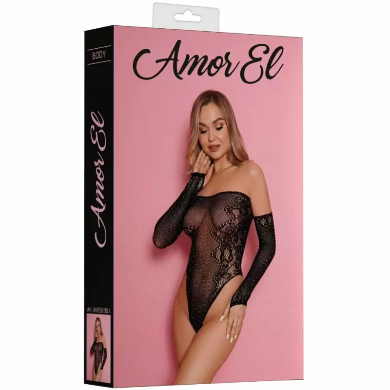 Боди Amor EL Lara со стразами (S/L)