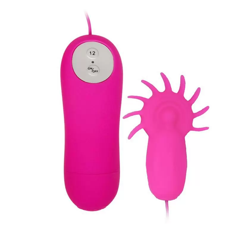 Многофункциональный вибростимулятор Boris с проводным пультом управления – розовый