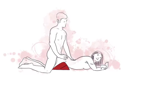 Подушка для любви малая Liberator Retail Wedge - фиолетовый