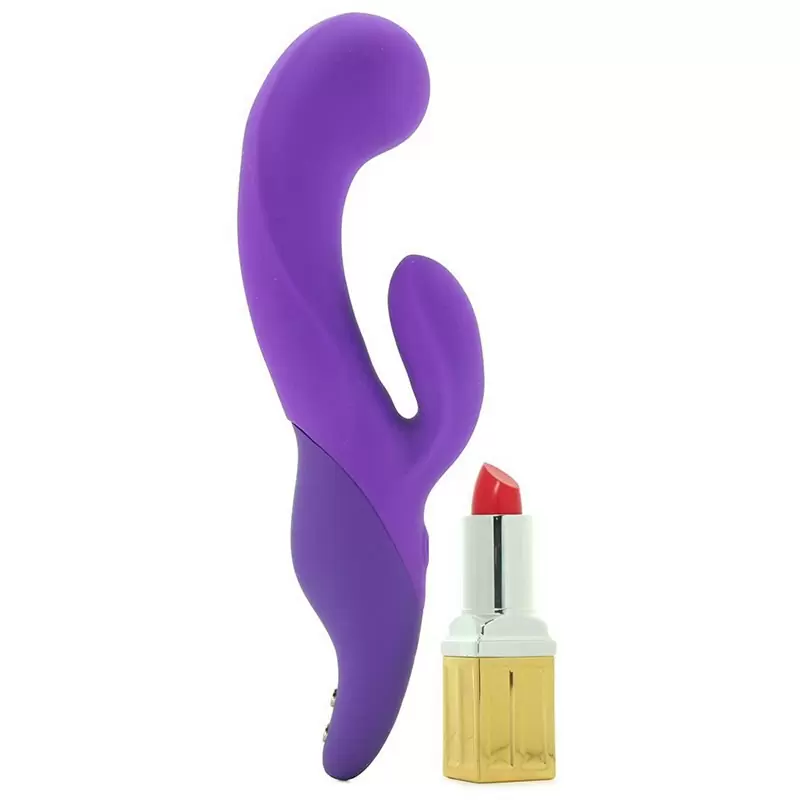 Вибромассажер Silhouette S13 со стимуляцией клитора – фиолетовый