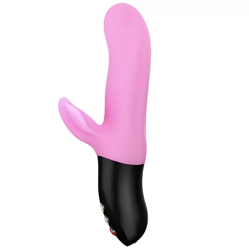 Пульсирующий вибратор-кролик Fun Factory Bi Stronic Fusion 21,5 см, с функцией толчков, розовый