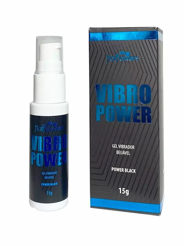 Жидкий вибратор Hot Flowers Vibro Power, мята, 15 мл