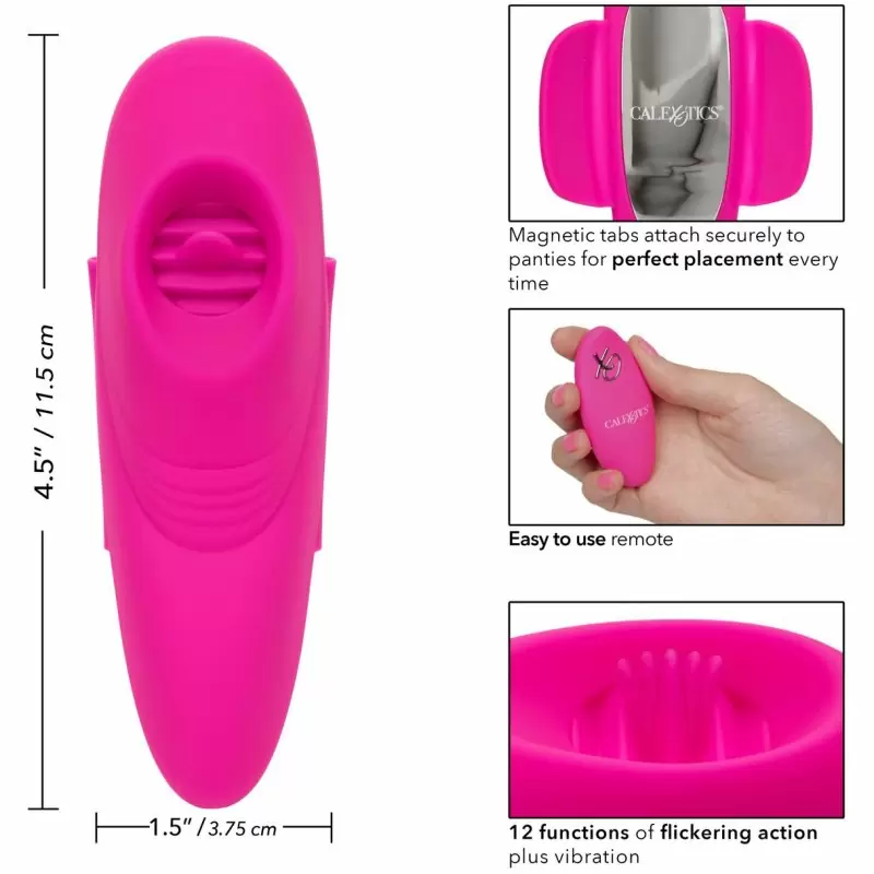 Стимулятор в трусики с пультом управления Lock-N-Play Remote Flicker Panty Teaser