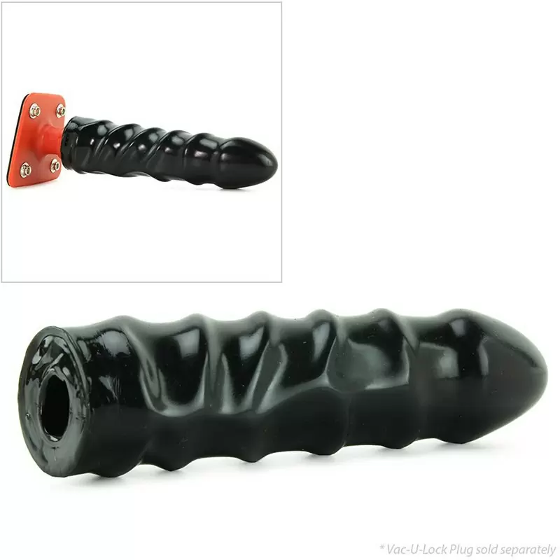 Насадка-фаллоимитатор Vac-U-Lock 6” Raging Hard-Ons – черный