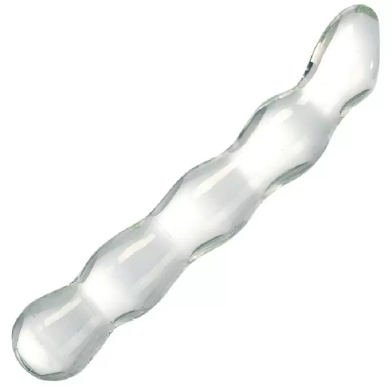 Стимулятор из стекла Dr. Laura Berman Ruby Glass Probe – прозрачный