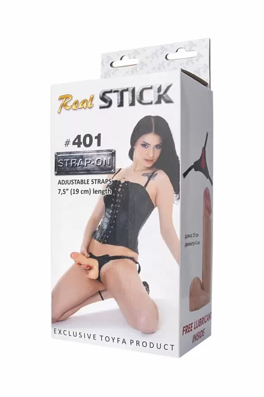 Страпон TOYFA RealStick #401 - телесный
