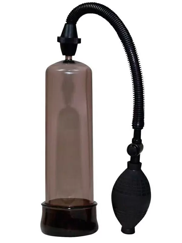 Помпа мужская вакуумная Bang Bang, 20 см, ПВХ, черный