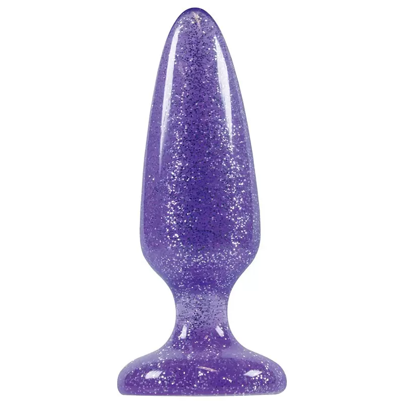 Анальная пробка Starlight Gems - Booty Boppers средняя – фиолетовая