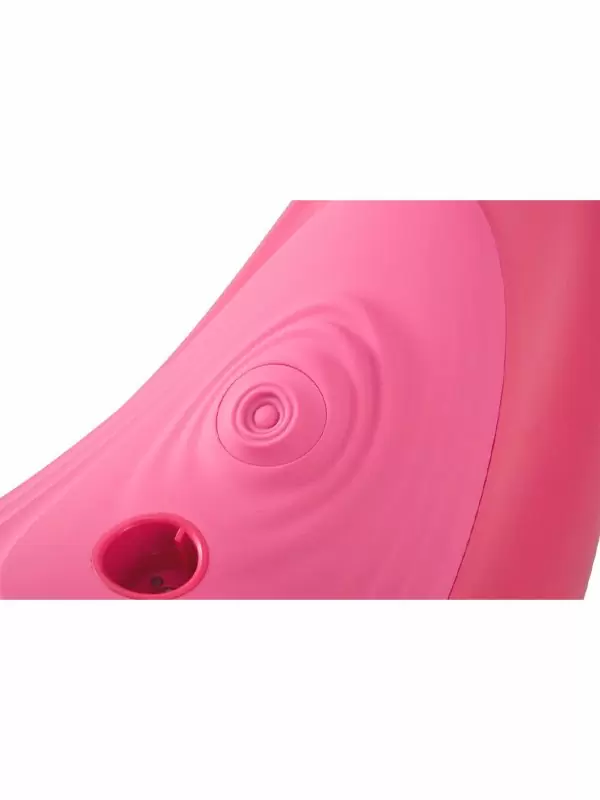 Эргономичная виброподушка Orion RIDE ON, 3 насадки, 44 см, 13 режимов, силикон, розовый
