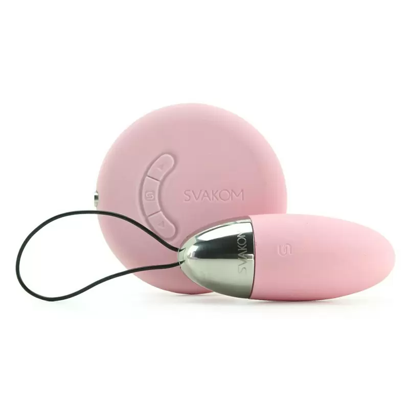 Два взаимоуправляемых вибратора: виброяйцо с пультом Luna Selene беспроводной – розовый