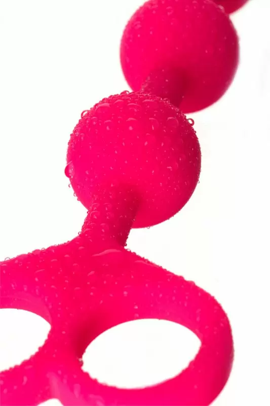 Анальные бусы TOYFA POPO Pleasure – розовый