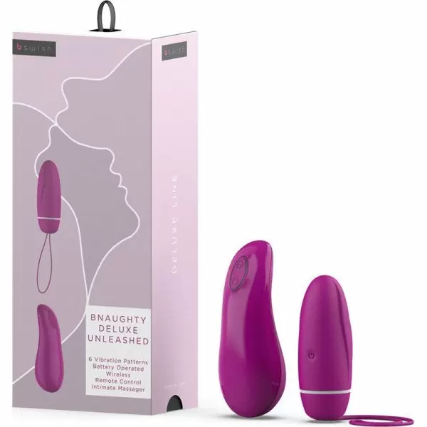 Виброяйцо с пультом управления Bnaughty Deluxe Unleashed