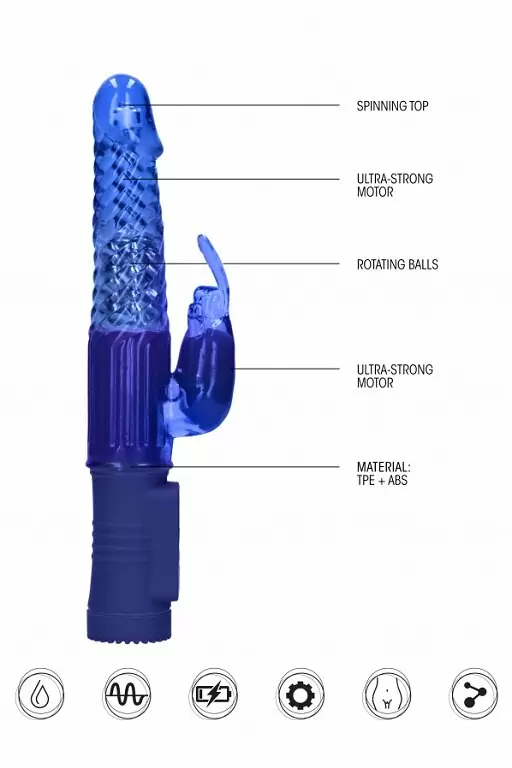 Вибратор кролик Rotating Rabbit