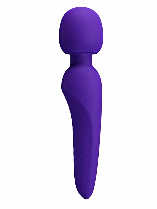 Элегантный вибратор-ванд Pretty Love Meredith, 21,5 см, 7 режимов, фиолетовый
