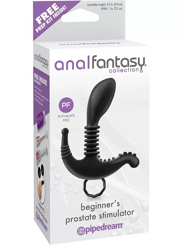 Стимулятор простаты Beginner's Prostate Stimulator рельефный