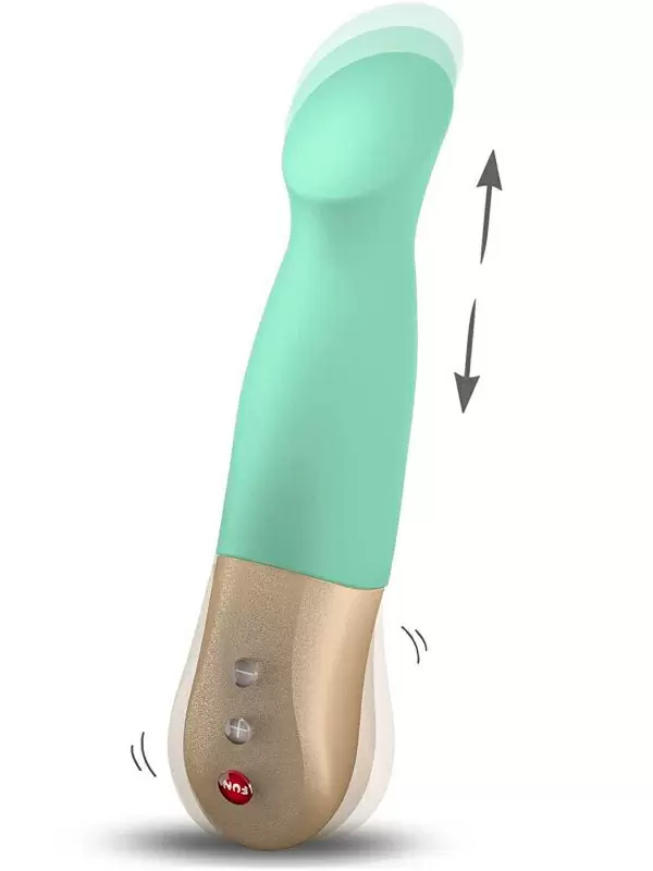 Многофункциональный вибратор Fun Factory Pulse Vibe Sundaze pistachio,  стимулирует точку G, 11 режимов