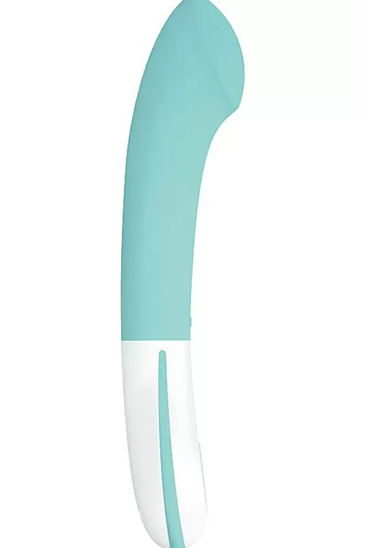 Перезаряжаемый вибромассажер Ovo E3 для стимуляции точки G - голубой