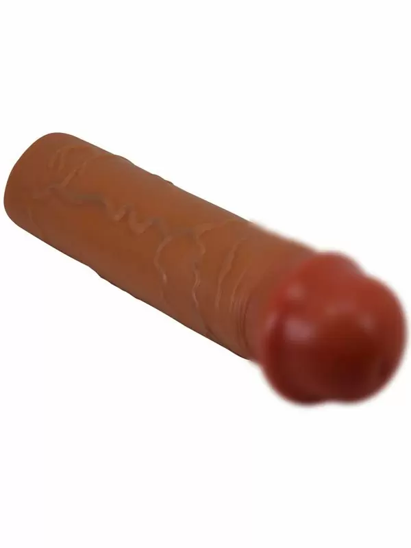 Реалистичная насадка-удлинитель Baile Nile, ТПР, 16,5 см