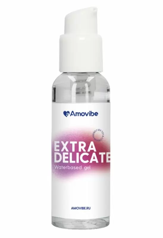 Интимный гель для женщин Amovibe Extra Delicate, на водной основе, 100 мл
