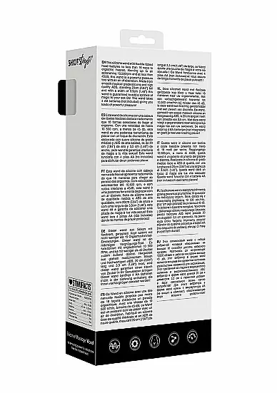 Универсальный массажер Silicone Massage Wand -  черный