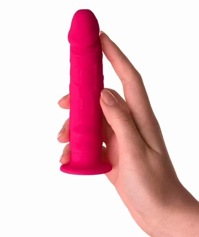 Реалистичный фаллоимитатор TOYFA POPO Pleasure на присоске – розовый