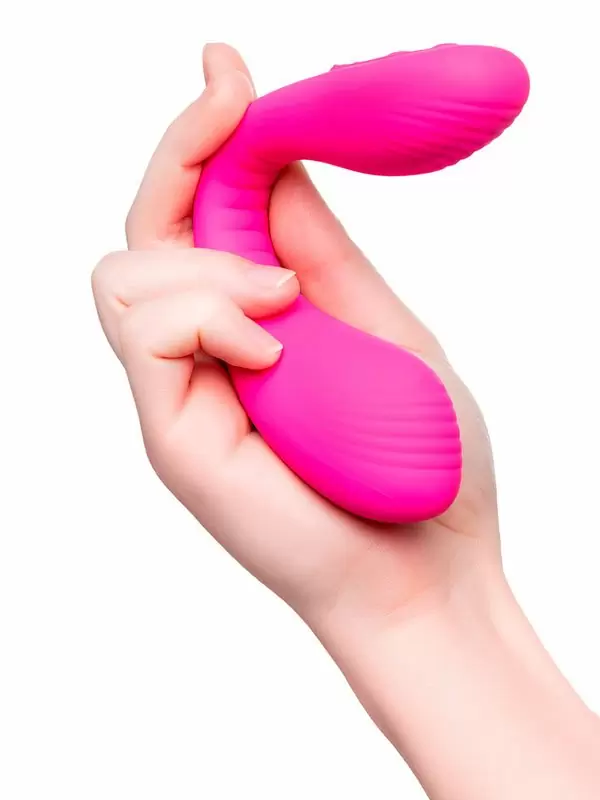 Многофункциональный вибратор Lovense Dolce, управлением через приложение, 19,8 см, розовый
